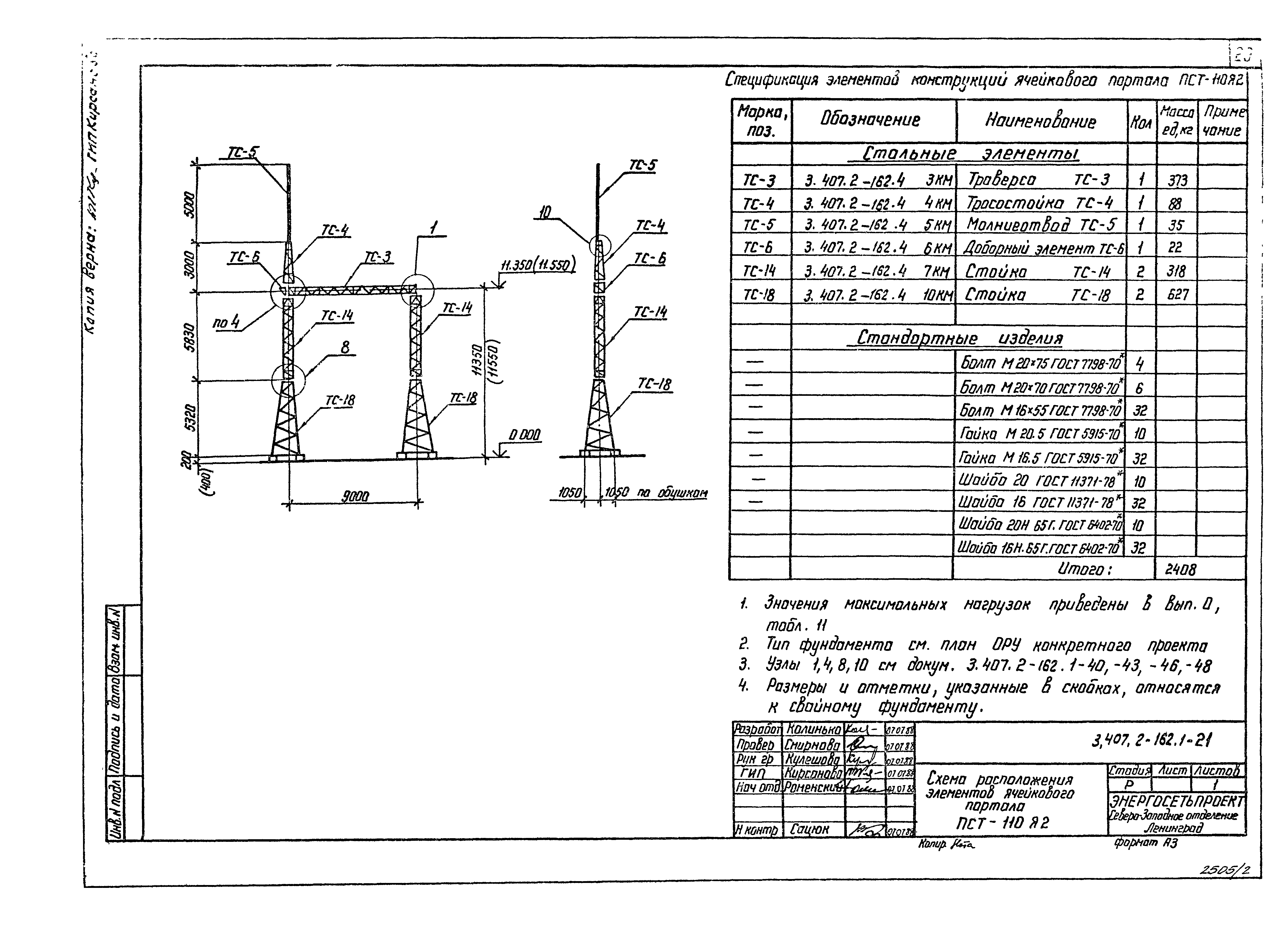 Портал ячейковый пст-110-я2, пст-110-я2с